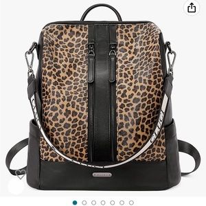 CLUCI Leather Backpack Purse for Women Convertible Large Travel Ladies